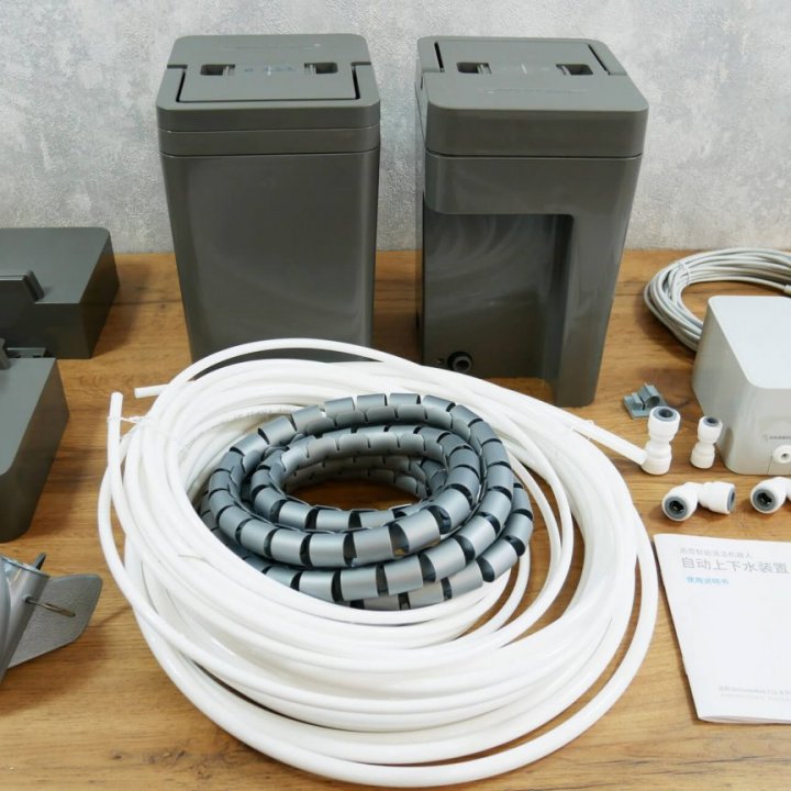 Комплект для подключения к водопроводу и канализации для моделей dreame bot x10, x20